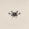 Black drone aerial photography device, 4K high-definition remote control aircraft, portable folding design details Picture